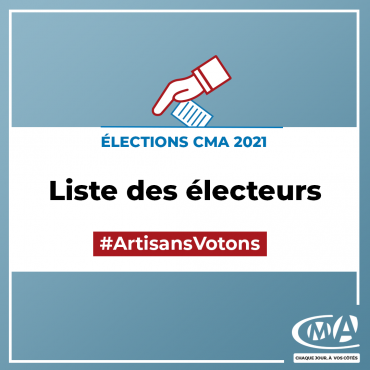 Liste des électeurs - CMA Auvergne-Rhône-Alpes